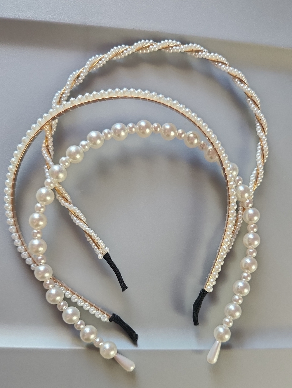 Pearl Accent Women’s Headband Set 3 Count